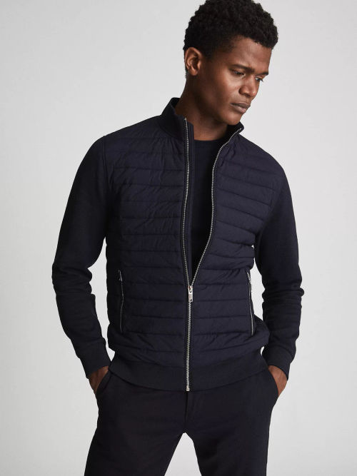 Reiss Flintoff Quilted Jacket