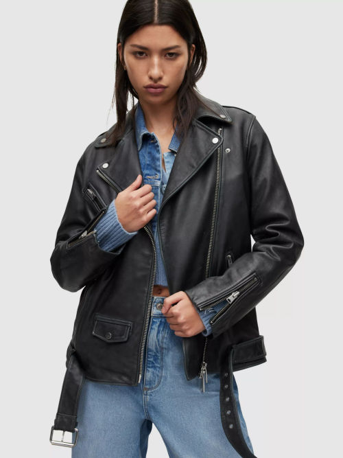 AllSaints Billie Leather...