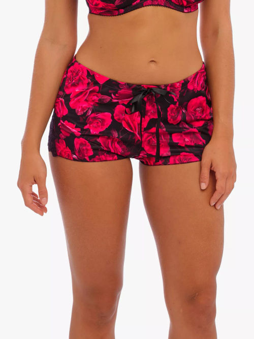 French Floral Print Short