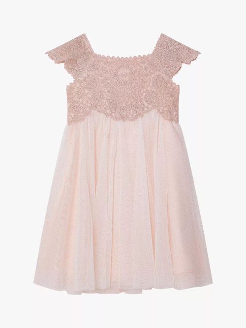 Fantail Floral Lace - Pink