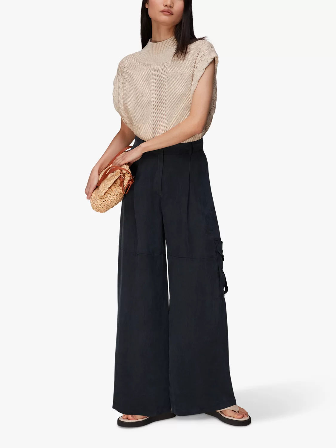 Women's Wide Leg Pants | Formal & Casual | Whistles US |