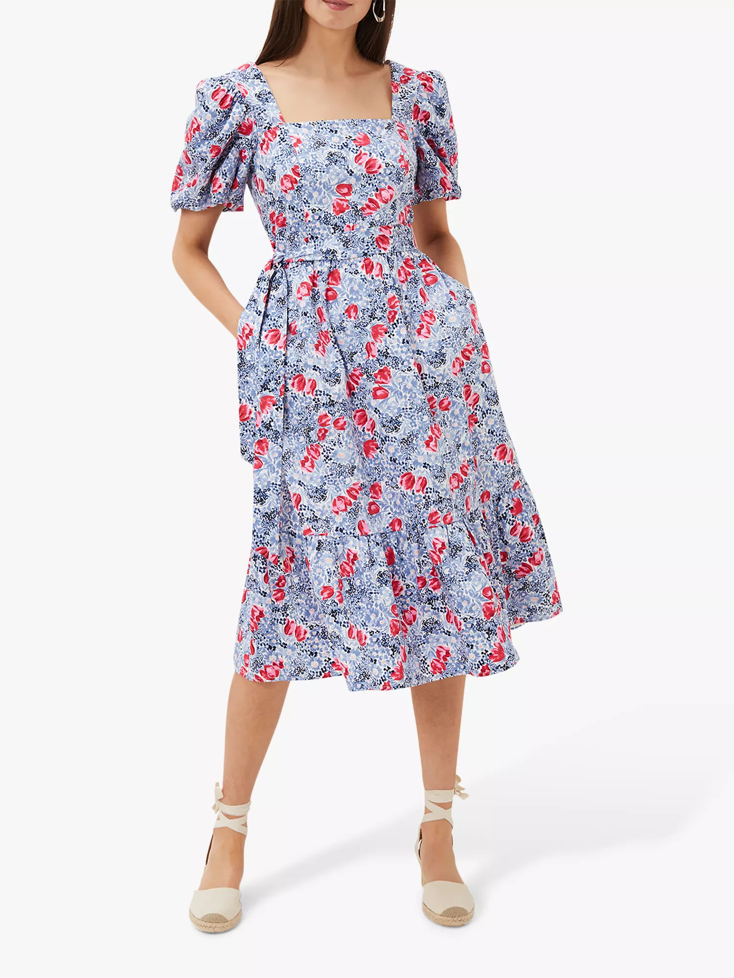 Phase eight lana frill clearance fitted dress