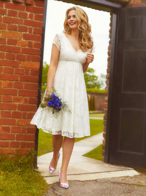 Katherine Lace Wedding Dress Ivory - Evening Dresses, Occasion Wear and  Wedding Dresses by Alie Street.