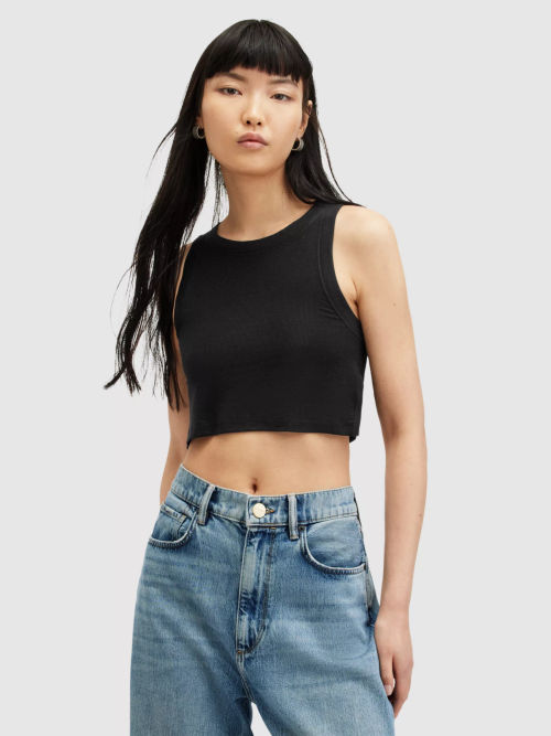 AllSaints Rina Cropped Tank...