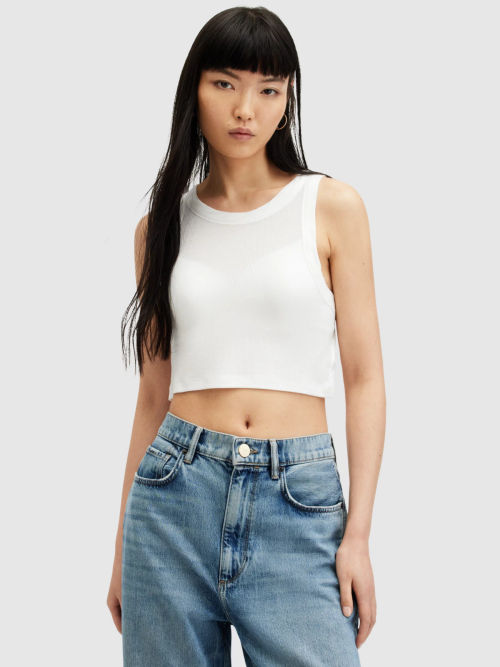 AllSaints Rina Cropped Tank...