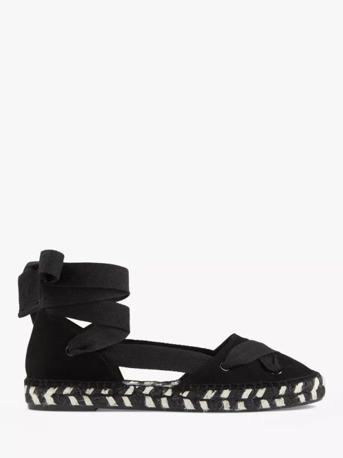 Leather Crossover Ankle Strap Wedge Sandals, Celtic & Co.