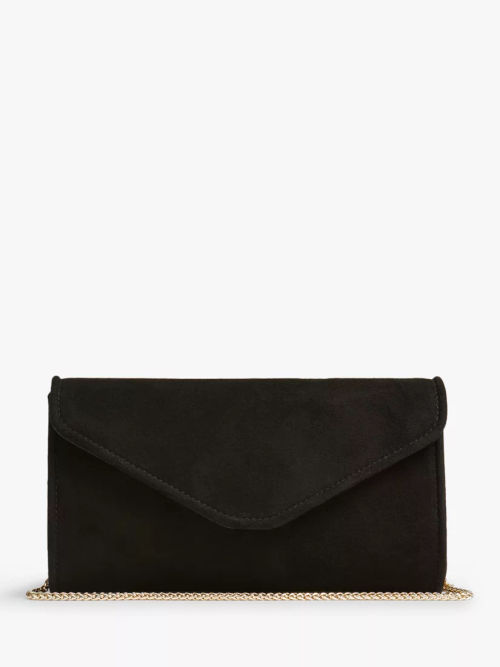 John LewisL.K.Bennett Madeline Suede Clutch Bag, Compare