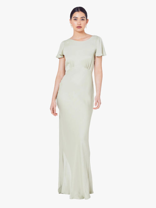 Our Stella Champagne Ivory Bridesmaid Dress - Maids to Measure