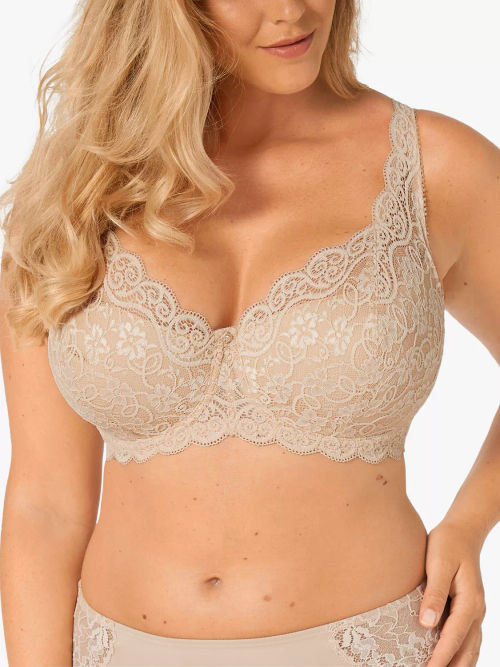 Beija London Waves Z Non Padded Underwired Bra, DD-H Cup Sizes, Compare