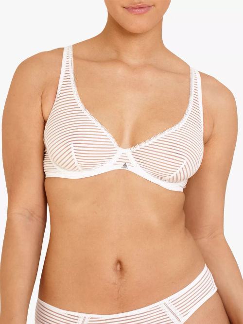 John Lewis Leah Non Wired Non Padded Bra, White