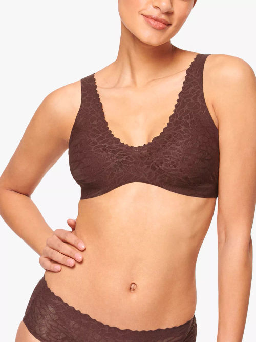 sloggi Women's Zero Feel Lace 2.0 Bralette Bralette : : Fashion