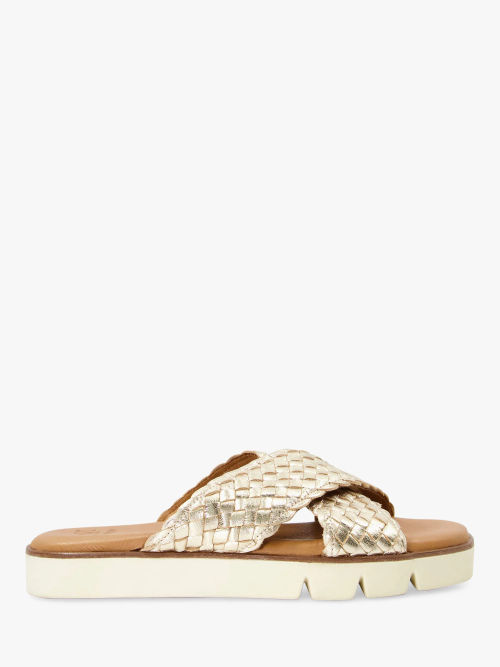 Dune Lexey Leather Woven...