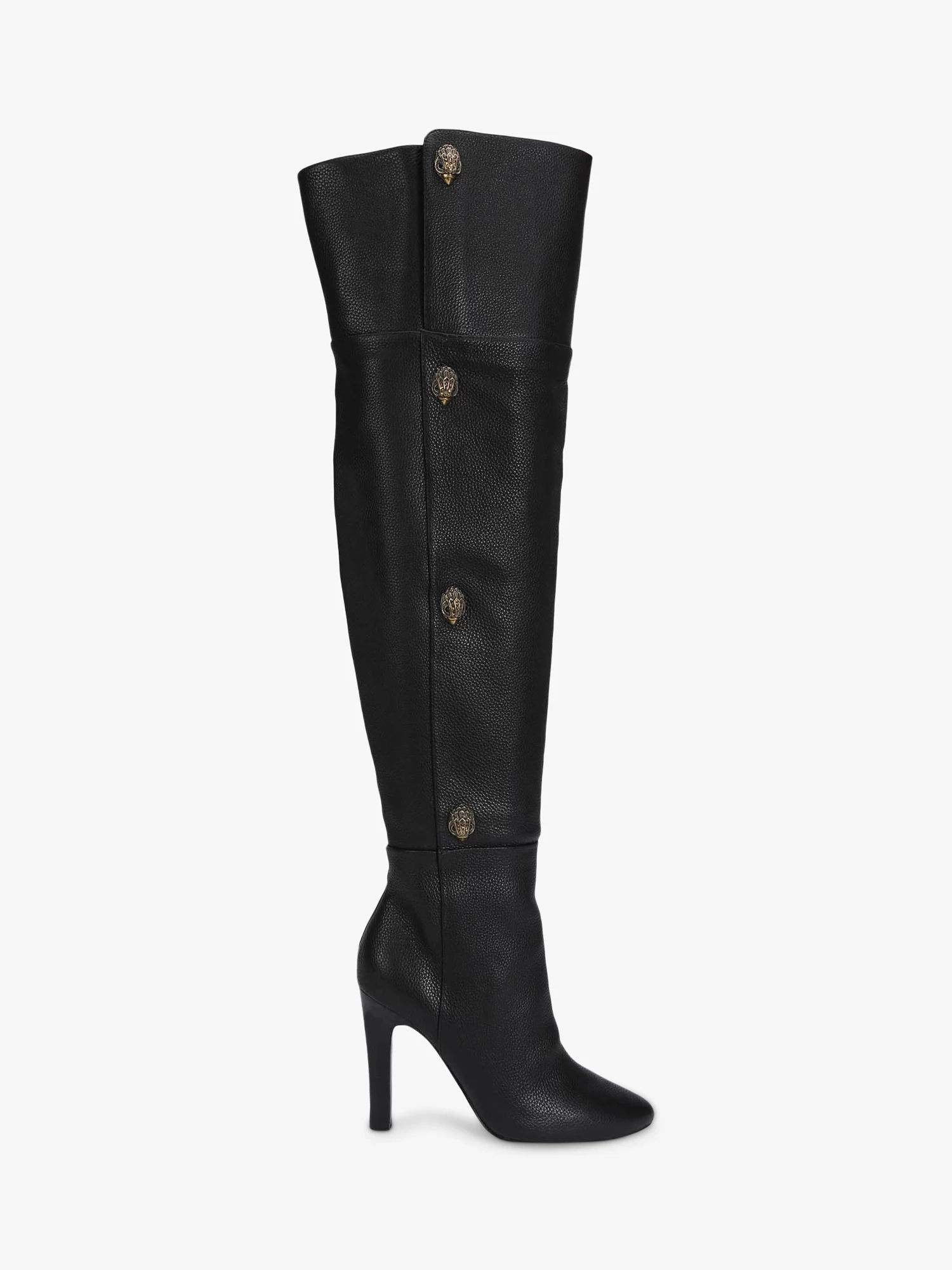 Kurt geiger hot sale black leather boots