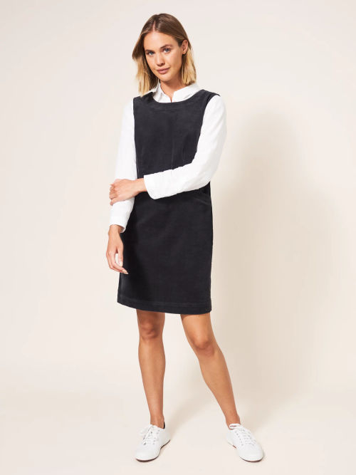 White Stuff Tallie Jersey Dress, Black at John Lewis & Partners