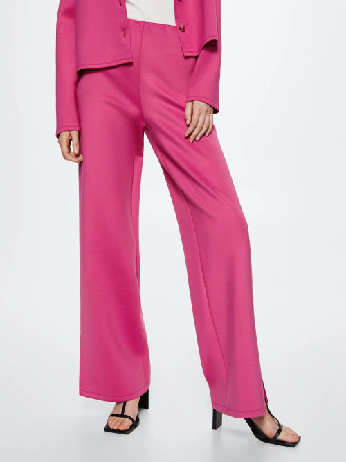 Mango Joggi-A Palazzo Trousers