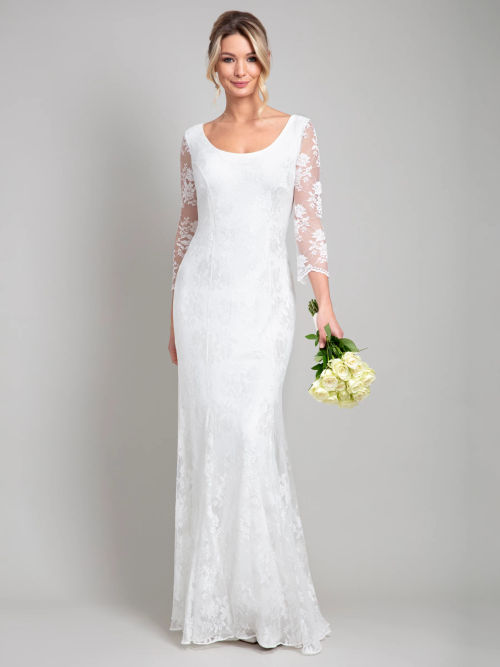 Katherine Lace Wedding Dress Ivory - Evening Dresses, Occasion Wear and  Wedding Dresses by Alie Street.