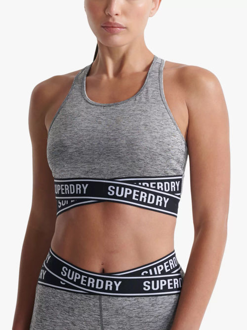 Superdry Organic Cotton Code Core Sport Bra, £24.99