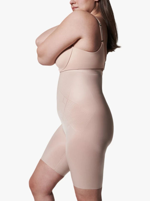 Assets Spanx Women's Shaping High Waist Shorts Mid Thigh Shaper Medium