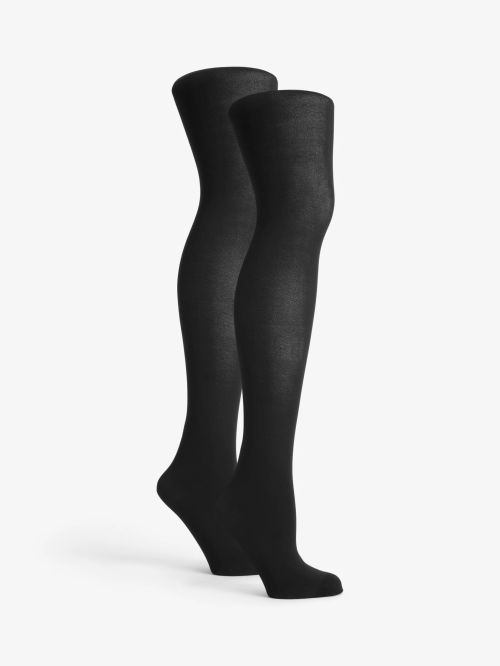 Charnos Biodegradable 120 Denier Black Opaque Tights