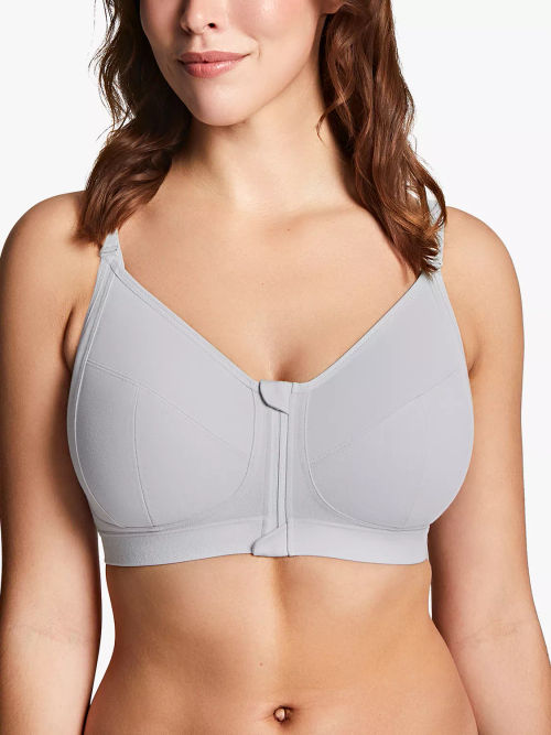 Royce Comfi White Front Fastening Bra, Royce