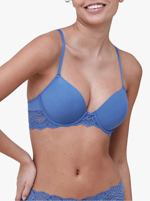 Skarlett Blue Dare Demi Cup Bra, Black at John Lewis & Partners