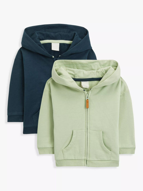 John Lewis Baby Plain Zip Up...