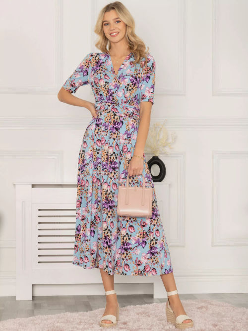 Jolie Moi Gillian Floral Maxi...