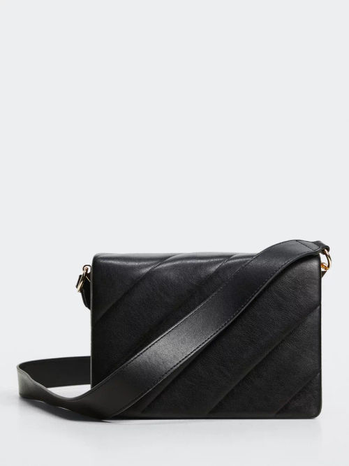 Mango Carmen Cross Body Bag, Medium Brown at John Lewis & Partners