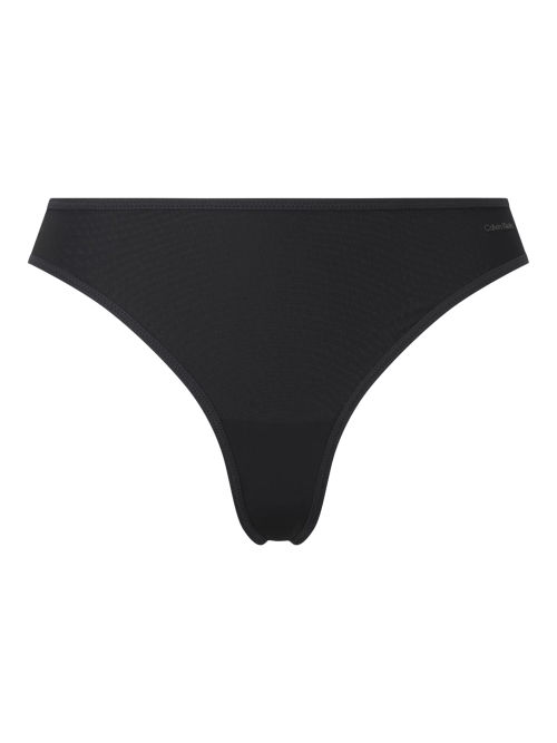 Calvin Klein Modern Cotton Thong, Black at John Lewis & Partners