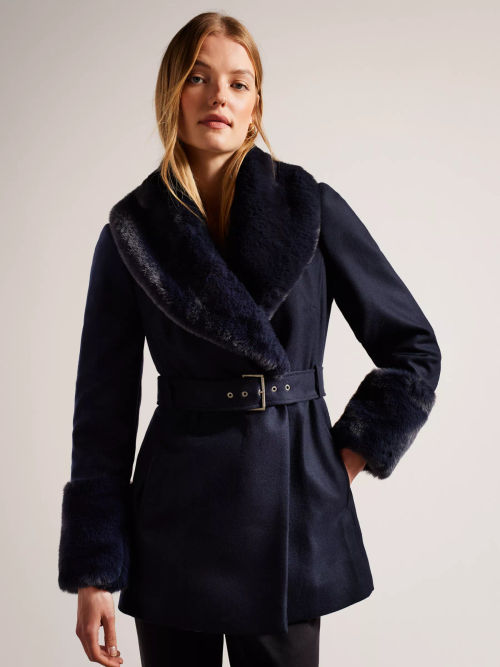 Ted Baker Loleta Faux Fur...