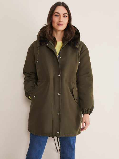 Phase Eight Clara Parka, Olive