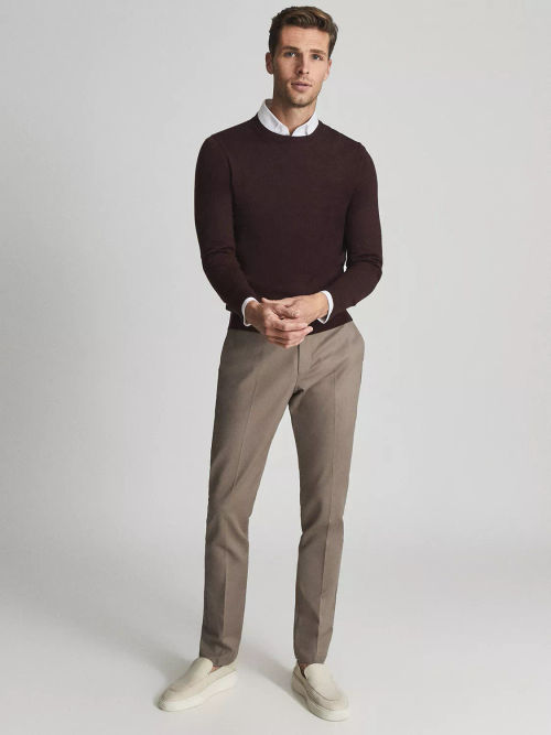 Reiss Wessex Knit Merino Wool...