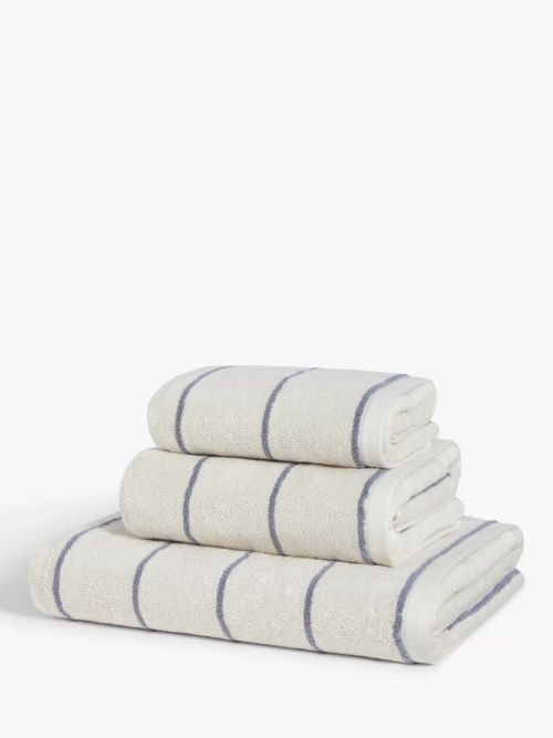 John Lewis Wide Stripe Towels