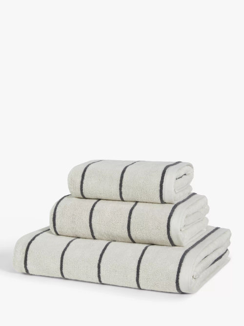 John Lewis Wide Stripe Towels