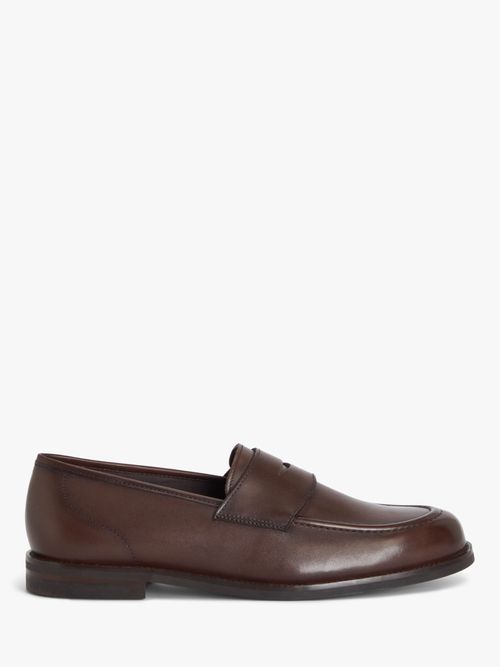 John Lewis Men's Leather...