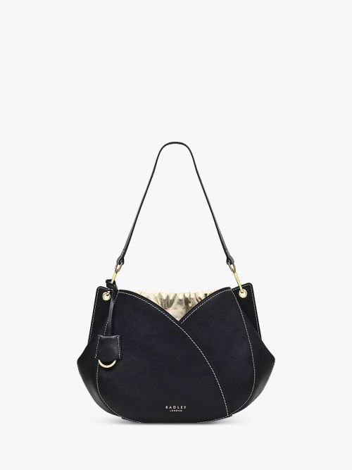 Radley Bexley Street Medium Shoulder Bag, Black at John Lewis & Partners