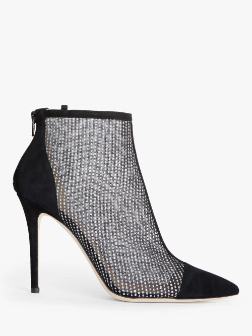 Reiss Lyra Signature Leather Ankle Boots