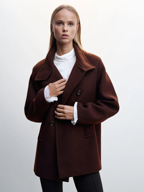 Helen McAlinden Lisa Wool Coat, Russet Red, Compare