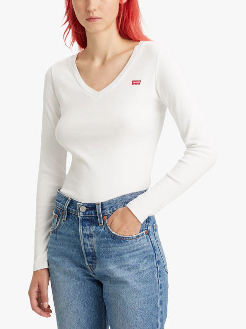 Levi's Baby Logo V-Neck Long...