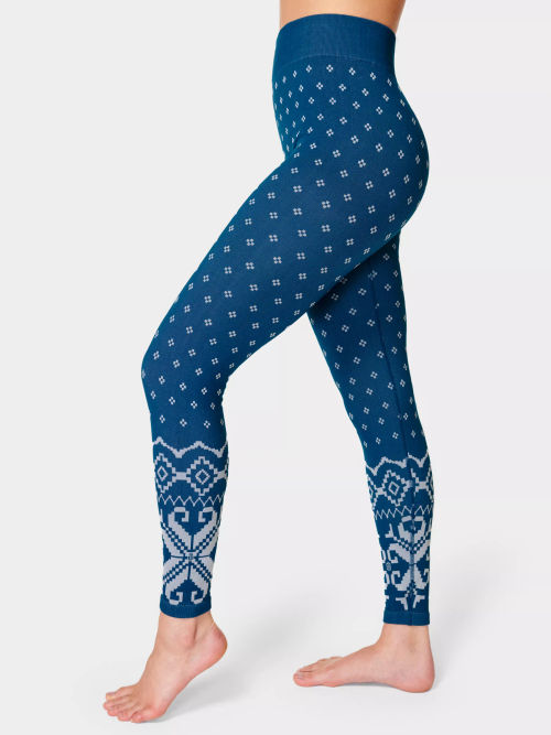 Sweaty Betty Fair Isle Base Layer Leggings, Compare