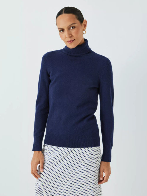 John Lewis Cashmere Roll Neck...