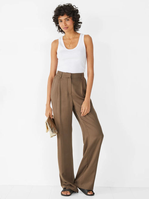 HUSH Emelia Wide Leg Trousers