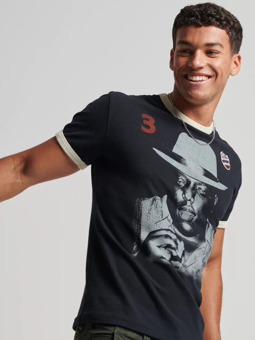 Superdry Ringspun Allstars BG Graphic Ringer T-Shirt, Compare
