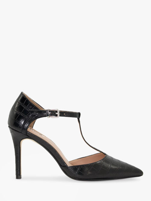 Dune Casta T-Bar Court Shoes