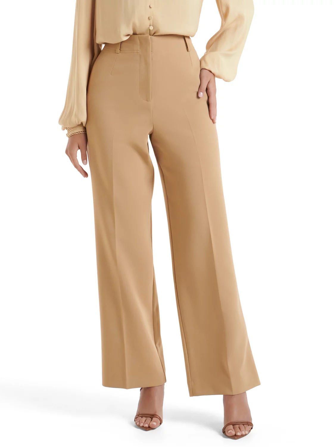 Forever New Emmie Straight Leg Trousers, Camel | Compare | Buchanan  Galleries