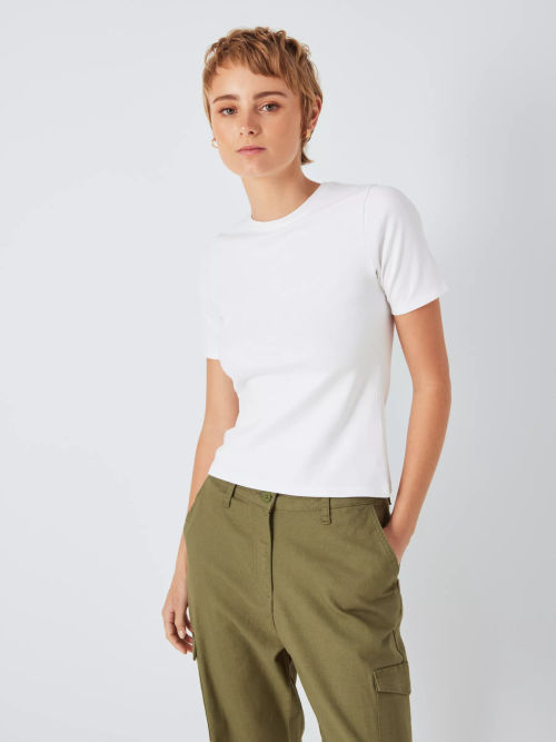 John Lewis ANYDAY Beach Shorts, Khaki, S