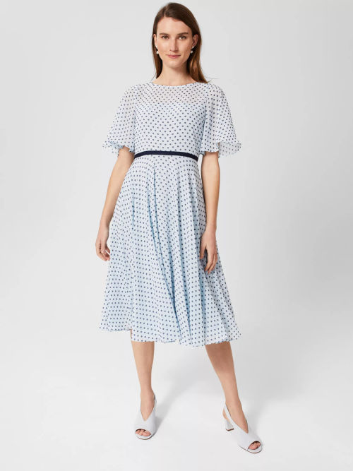 Hobbs Eleanor Polka Dot Print...