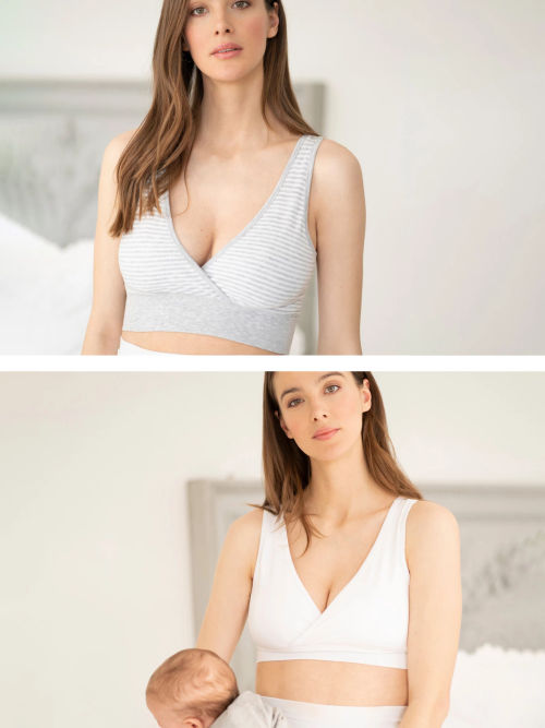 Medela Keep Cool Maternity & Nursing Bra, White at John Lewis