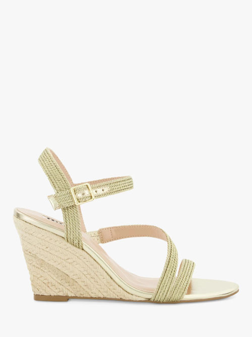 Dune Kaia Rope Wedge Sandals,...