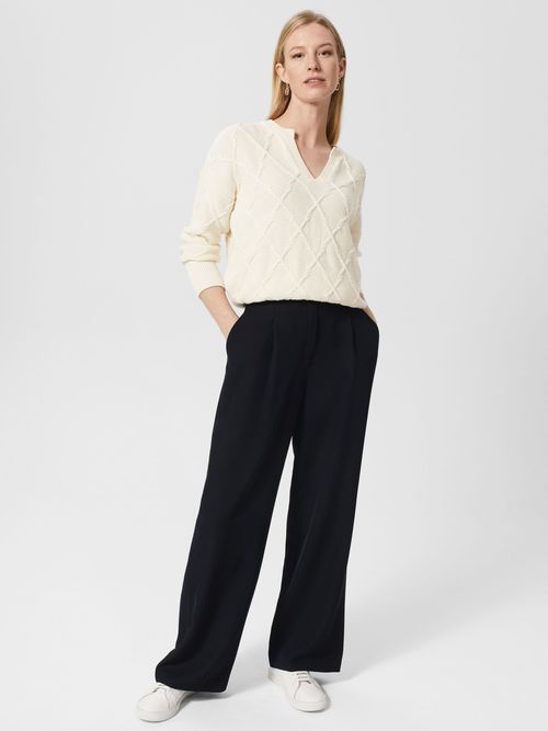 Hobbs Zuri Twill Trousers,...